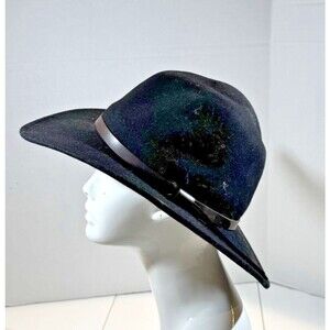 Dorfman Pacific Scala 100% Wool Black Western Hat, Size Small/Medium